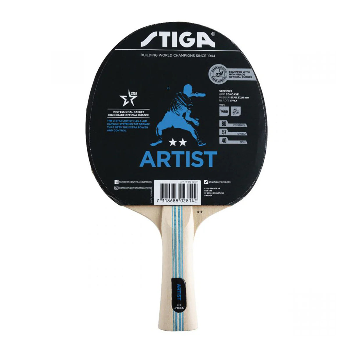 RACCHETTA STIGA ARTIST WRB 2 STELLE